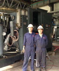 Dự án lắp đặt máy nén khí trục vít đạm Ninh Bình