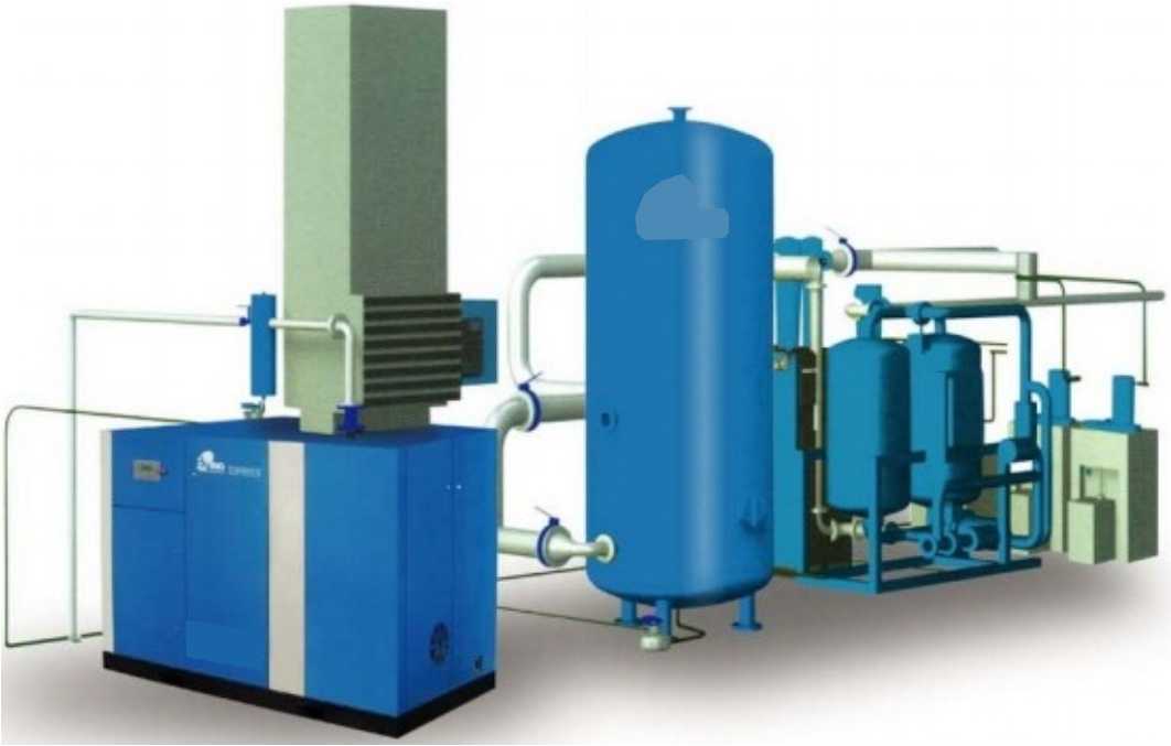 Máy nén khí trục vít trong lĩnh vực thực phẩm