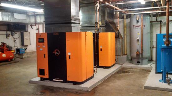 Máy nén khí trục vít ngành thực phẩm