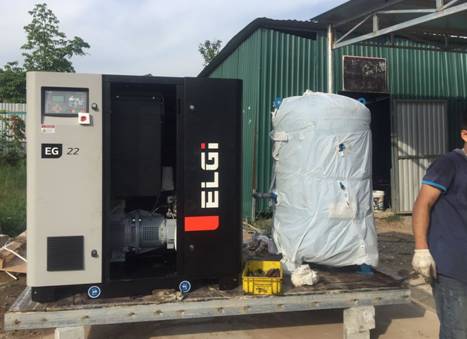 Lắp đặt Máy nén khí đảm bảo tiêu chuẩn kỹ thuật