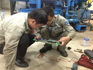 Máy nén khí trục vít không tự ngắt