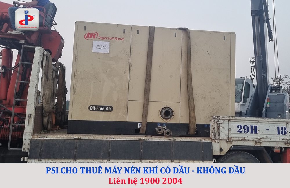 PSI cho thuê máy nén khí tại Hà Nội