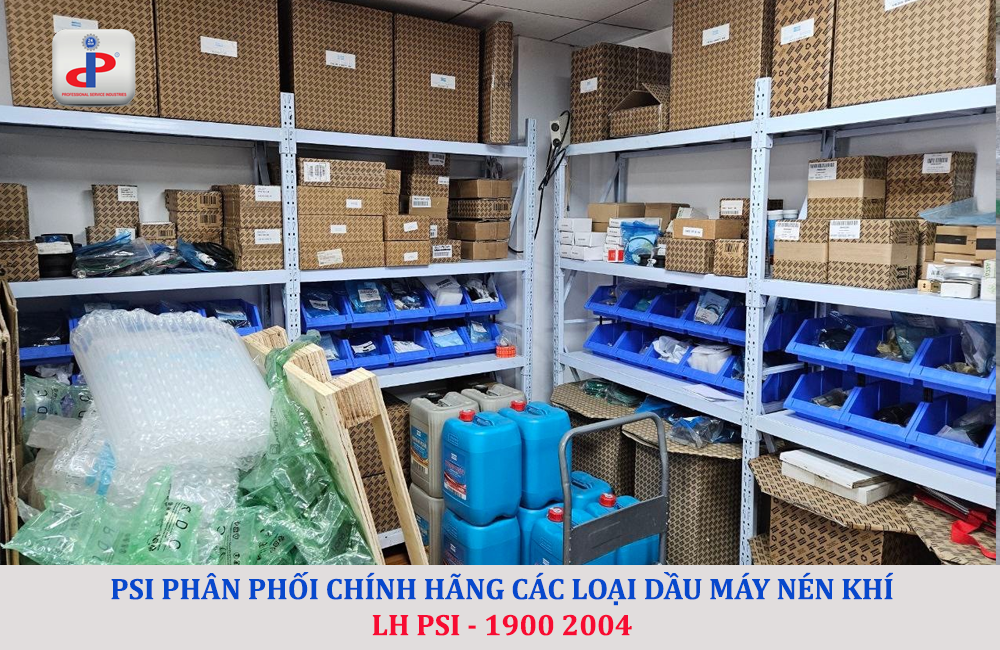 PSI cung cấp dầu mấy nén khí atlas copco chính hãng
