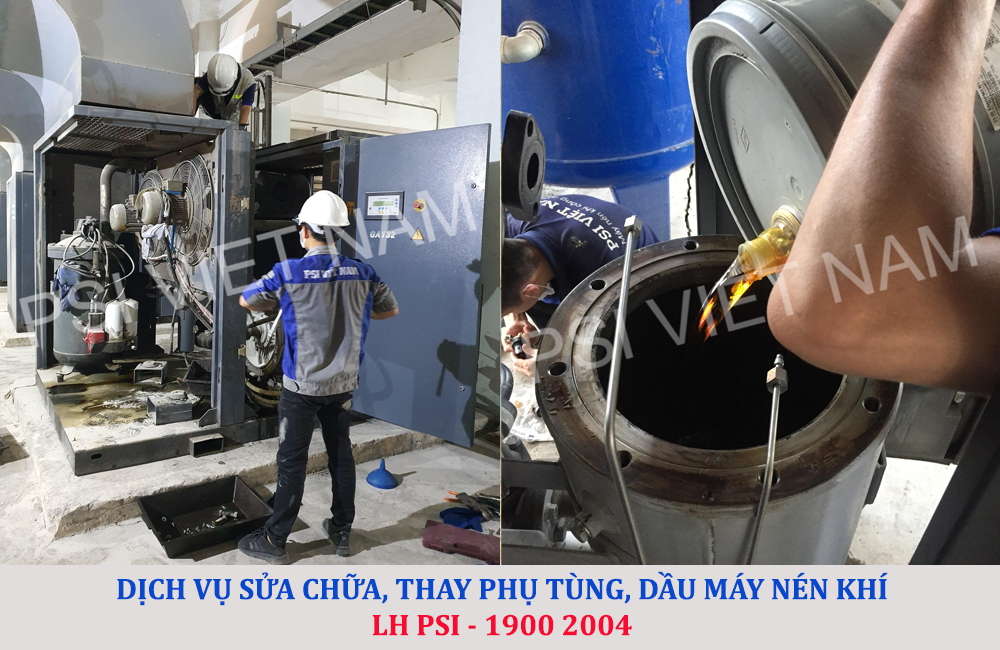 Dịch vụ bảo dưỡng máy nén khí