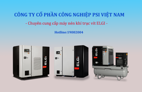 máy nén khí trục vít nhập khẩu