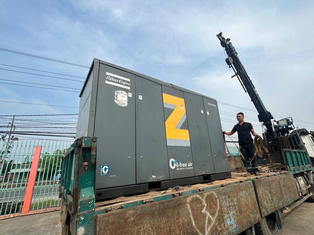 cho thuê máy nén khí sạch