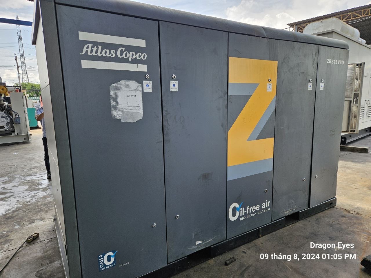 thuê máy nén khí không dầu